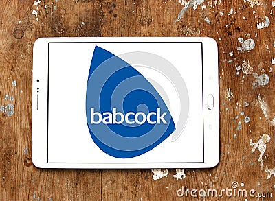 Babcock company logo Editorial Stock Photo