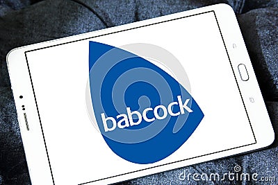 Babcock company logo Editorial Stock Photo