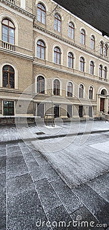 Babes Bolyai University in Cluj Napoca Stock Photo