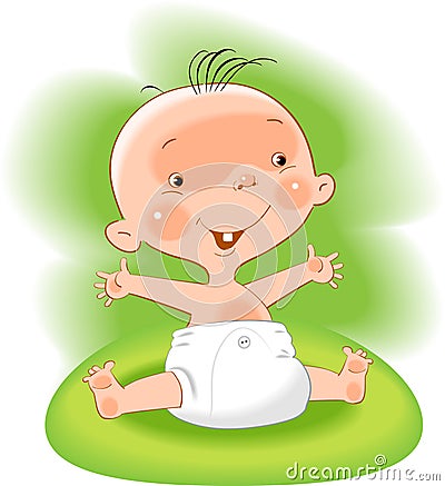 Baby Vector Illustration