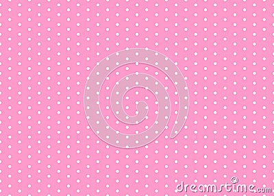 Baby background. Polka dot pattern. Vector illustration with small circles. Dotted background. EPS 10. Vector Illustration