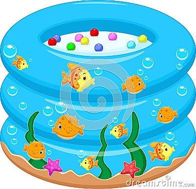 Baby Bath Tub cartoon Stock Photo