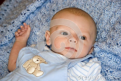 Baby Boy Stock Photo