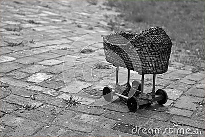 Baby Buggy Stock Photo