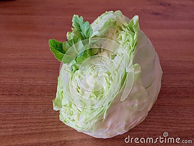 Baby-cabbage Stock Photo