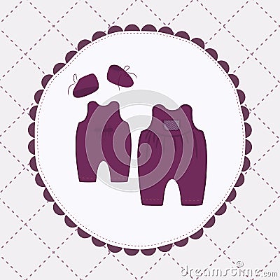 Baby cloths Vector Illustration