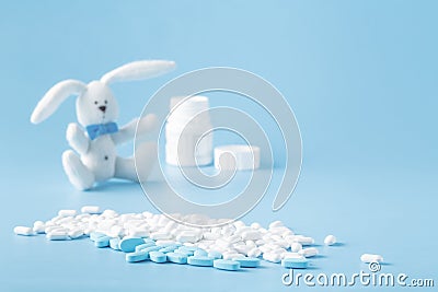 Baby cure concept Stock Photo