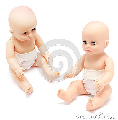 Baby Dolls Stock Photo