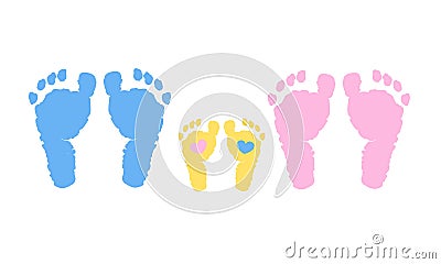 Baby family vector background. Pregnancy, mother, father and baby Vector Illustration