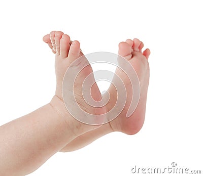 Baby feet Stock Photo