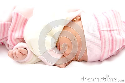 Baby girl Stock Photo