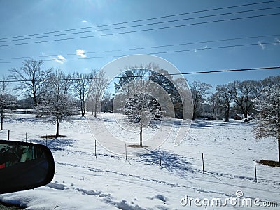 Baby its cold outside Stock Photo