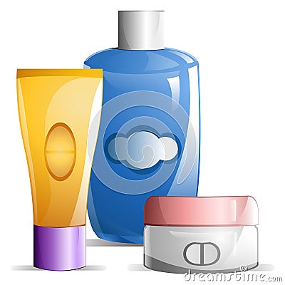 Baby Lotions Stock Photo