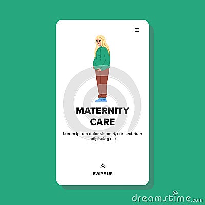 baby maternity care vector Vector Illustration