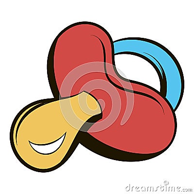 Baby nipple icon cartoon Vector Illustration