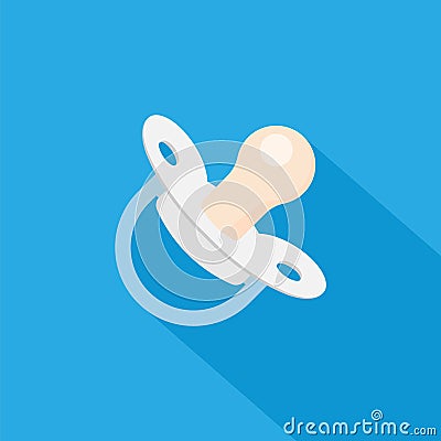 Baby nipple icon. Vector illustration. Vector Illustration