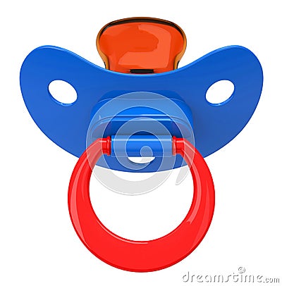 Baby Pacifier Stock Photo