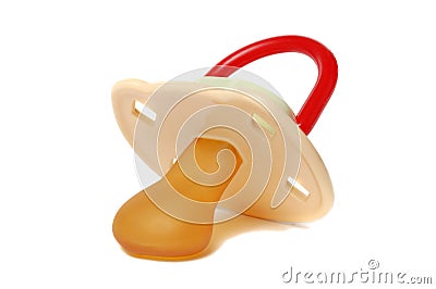 Baby pacifier-soother Stock Photo