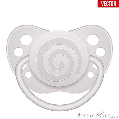 Baby pacifier vector Vector Illustration