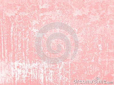 Baby Pink grunge background texture.Pink background with faint vintage texture. Cartoon Illustration