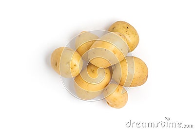 Baby Potatoes. Small Stock Photo