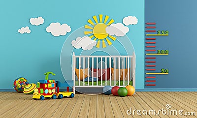 Baby room Stock Photo