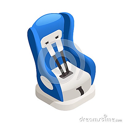 Baby Seat Icon Vector Illustration
