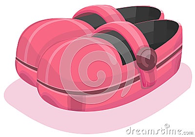 Baby shoes Vector Illustration