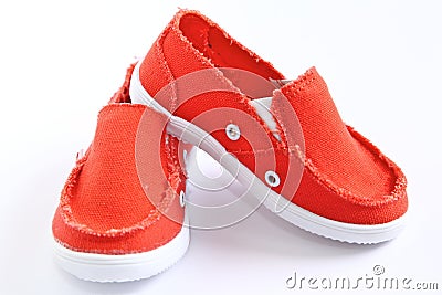 Baby Shoes Stock Photo