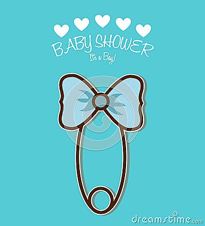 Baby shower Cartoon Illustration