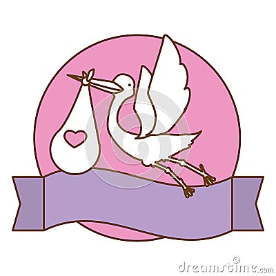 baby shower icon image Cartoon Illustration