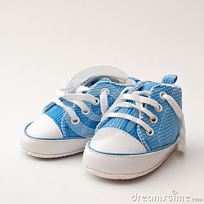 Baby Sneakers Stock Photo