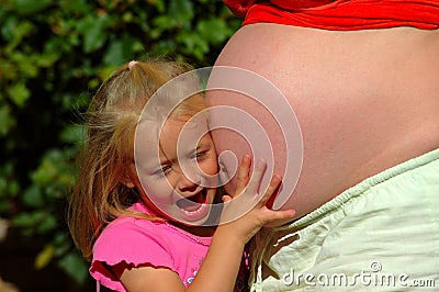 Baby sounds Stock Photo