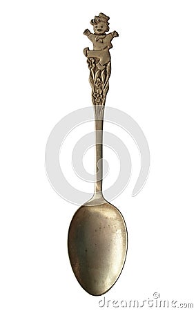 Baby spoon Stock Photo