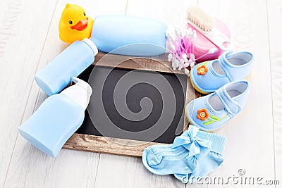 Baby stuff Stock Photo