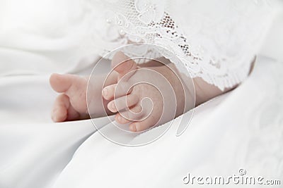 Baby Toes Stock Photo