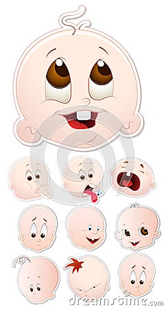 Baby Vectors Stock Photo