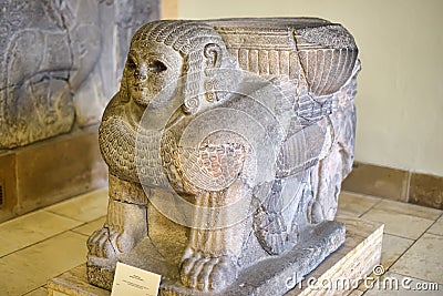 Babylonian Sculpture, Pergamon Museum, Berlin Editorial Stock Photo