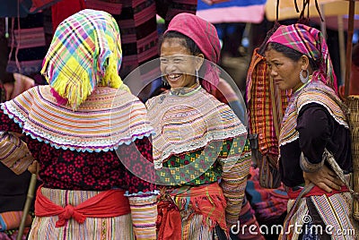 Bac Ha Market Editorial Stock Photo