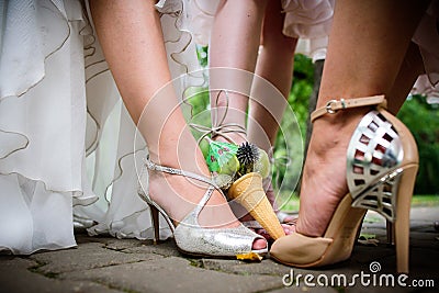 Bachelorette Party Stock Photo