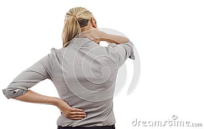 Back Pain Stock Photo