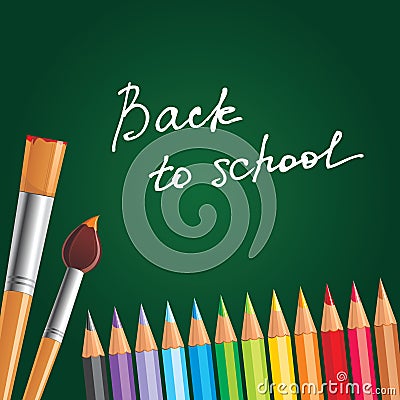 Back to school Vector Illustration