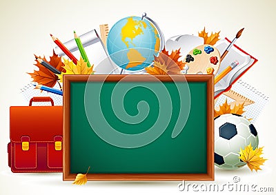 Back to school Vector Illustration