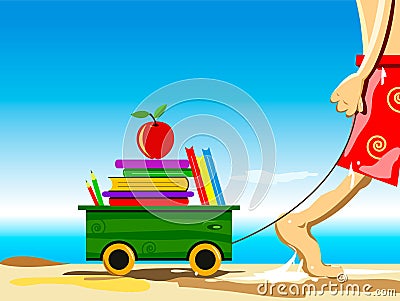 Back to school Vector Illustration