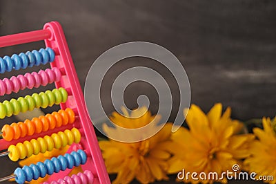 Back to school background Stock Photo