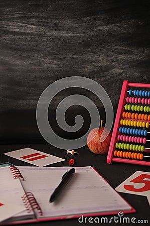 Back to school background Stock Photo