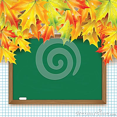 Back to School banner Vector Illustration