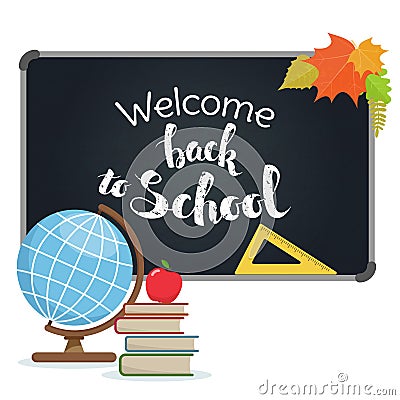 Back to school Vector Illustration