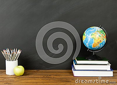 Back to school concept for your text, design Stock Photo
