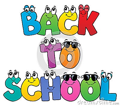 Back to school design 5 Vector Illustration